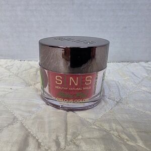 SNS Gelous Color Dip Powder 1 Oz - Aspen Nights Collection - AN05 Red Roof Lines